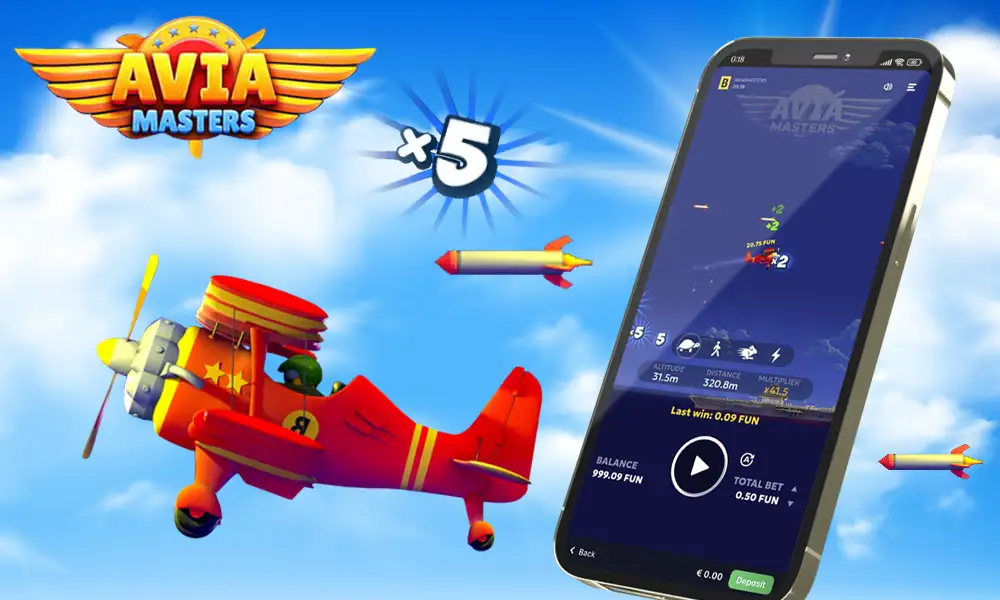 Avia Masters: Mobile app for iOS and Android with real-time gameplay