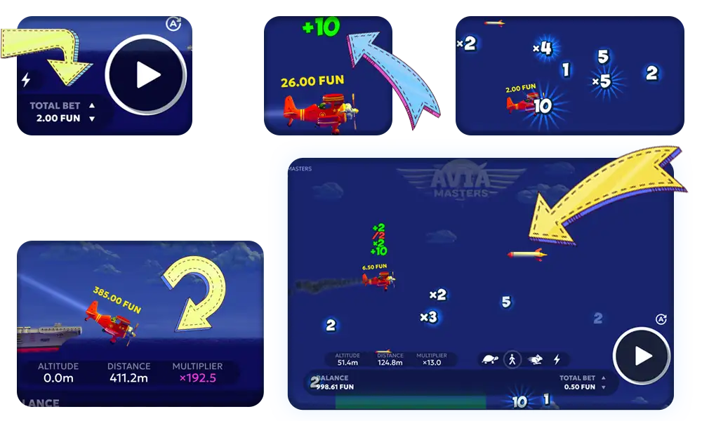 Avia Masters: Detailed flying game with strategic elements