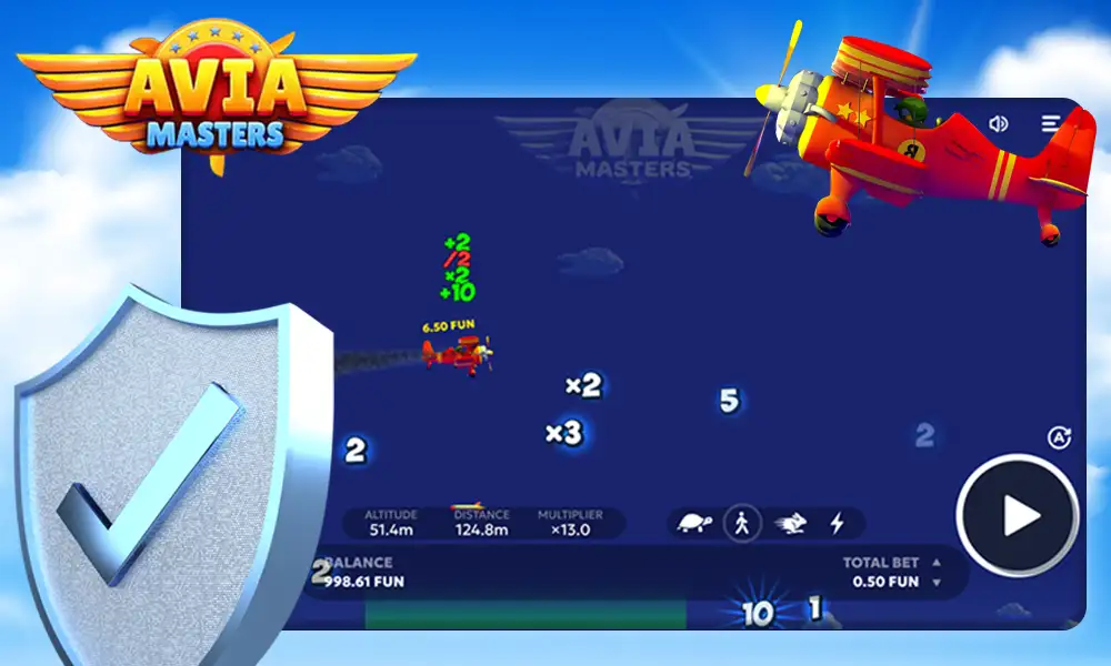 Avia Masters: Fair play guaranteed by certified RNG